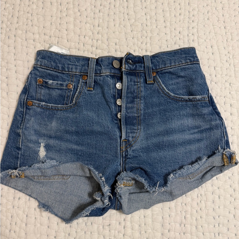 Levi's 501 Women's Denim Cutoff Shorts
